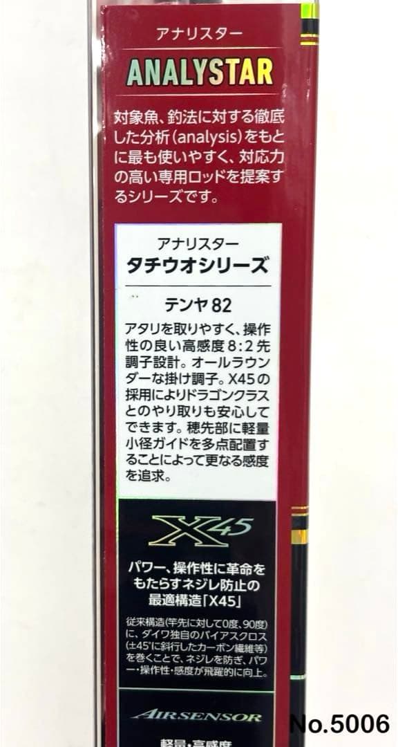 No.5006 ANALYSTAR タチウオテンヤ 82-180•R