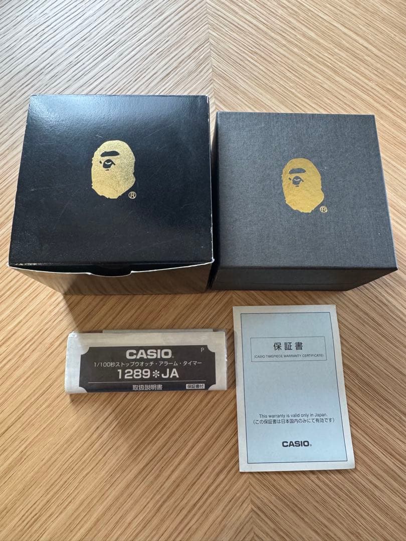 G-SHOCK BAPEコラボ 腕時計 ブラック