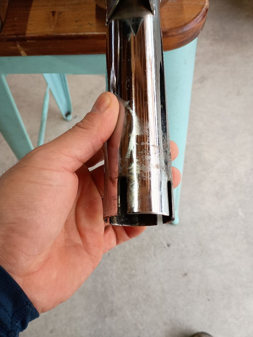 カワサキ　W650 POSH マフラー　サイレンサー