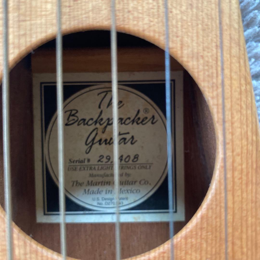 Martin Backpacker Guitar メキシコ製　#29408