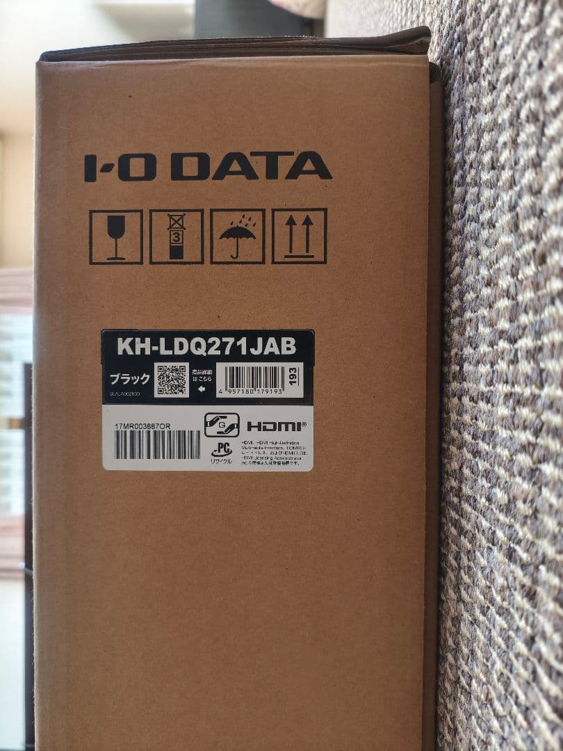 K*u様 IO DATA　KH-LDQ271JAB ゲーミングモニター Mini