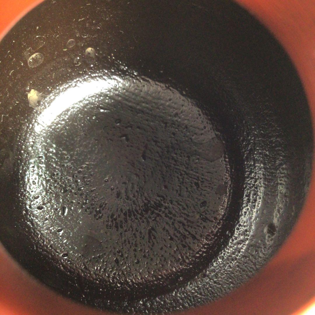 Ｎ８７６　薬壺　『夏目有彦作』『大徳寺　橘了庵書付』『根来手』　共箱　茶道具