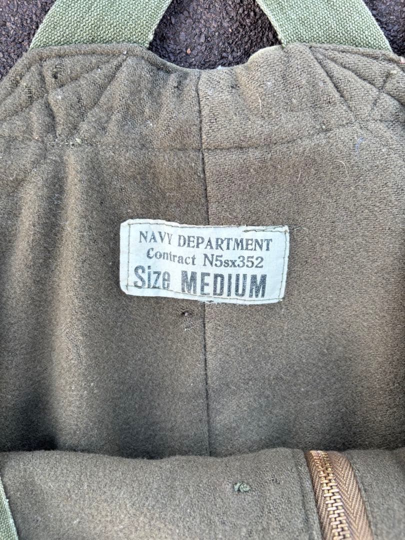 40〜50's U.S NAVY オーバーオール