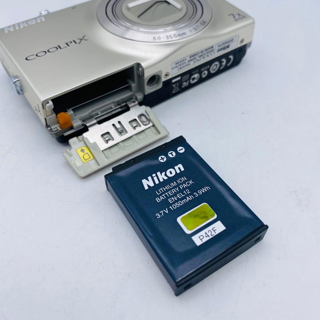 ★【美品動作確認済み】Nikon COOLPIX S6100