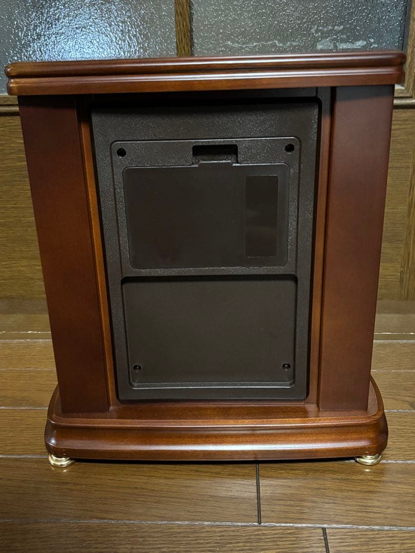 新品未使用 高級セイコープレミアムSEIKO木象嵌 電波時計 置時計LW207