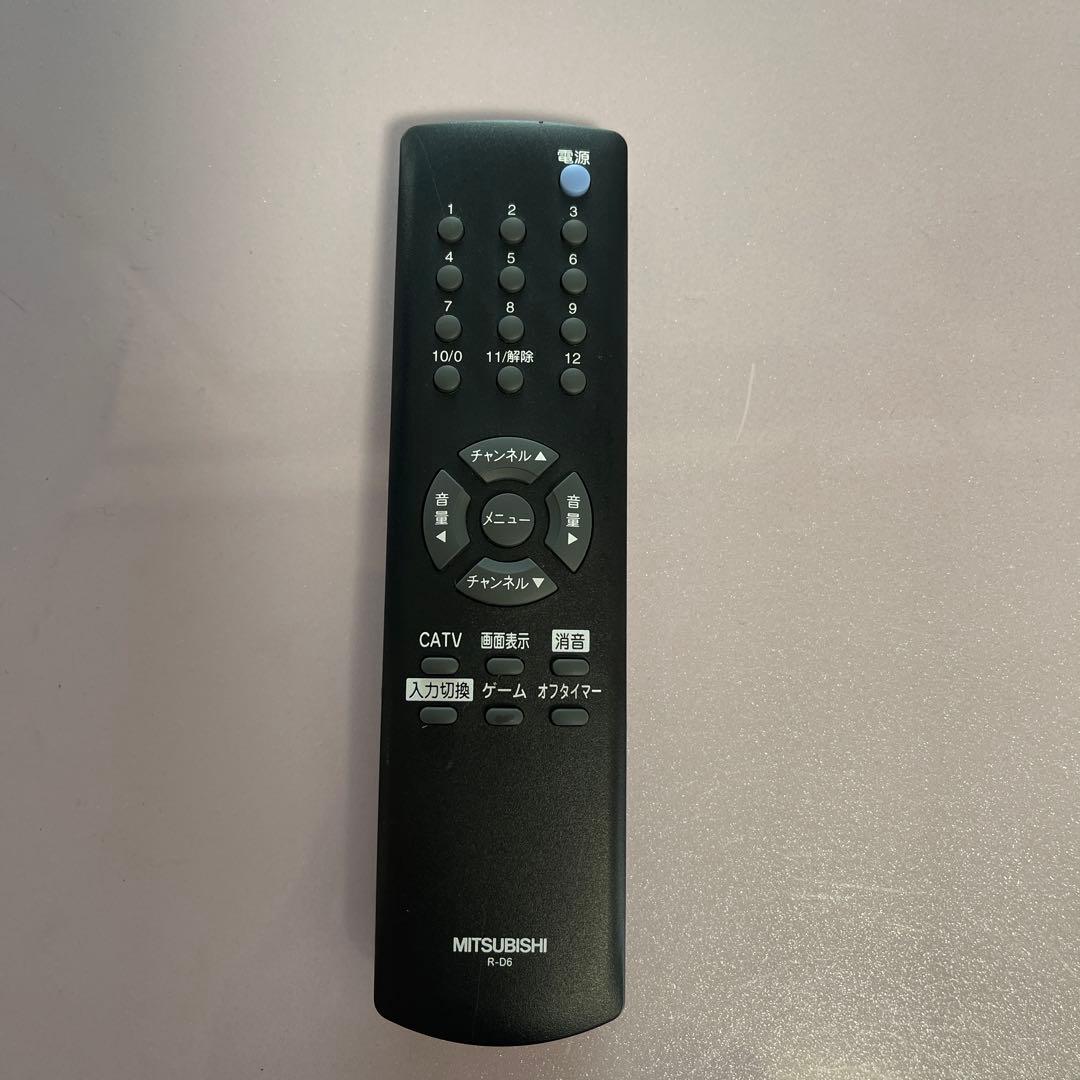 阪神タイガースブラウン管テレビ　14インチ　三菱14C-KT1