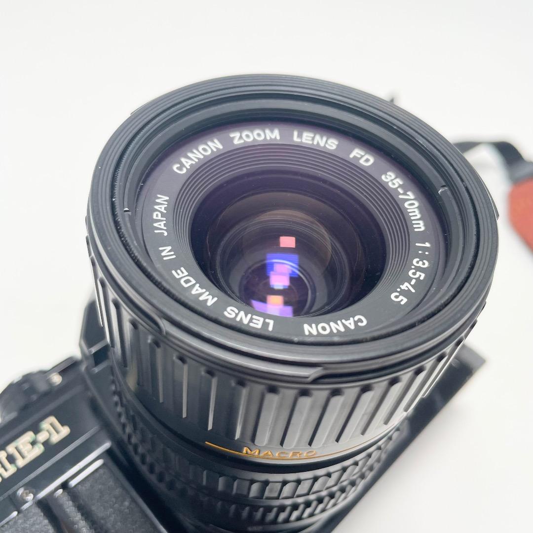 ✨美品✨Canon AE-1 フィルムカメラ 35-70mm 1:3.5-4.5