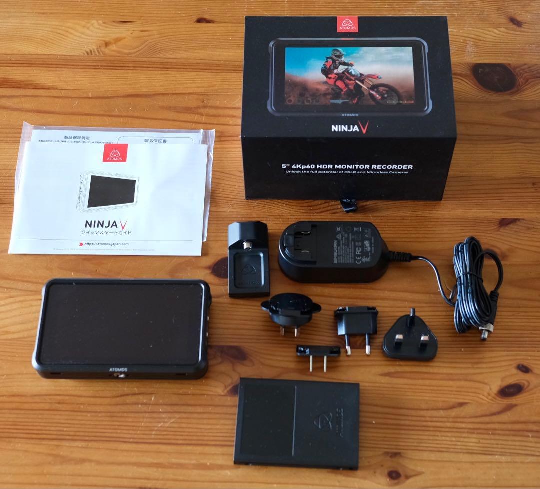 【未使用】ATOMOS Ninja V セット アトモスATOMNJAV01