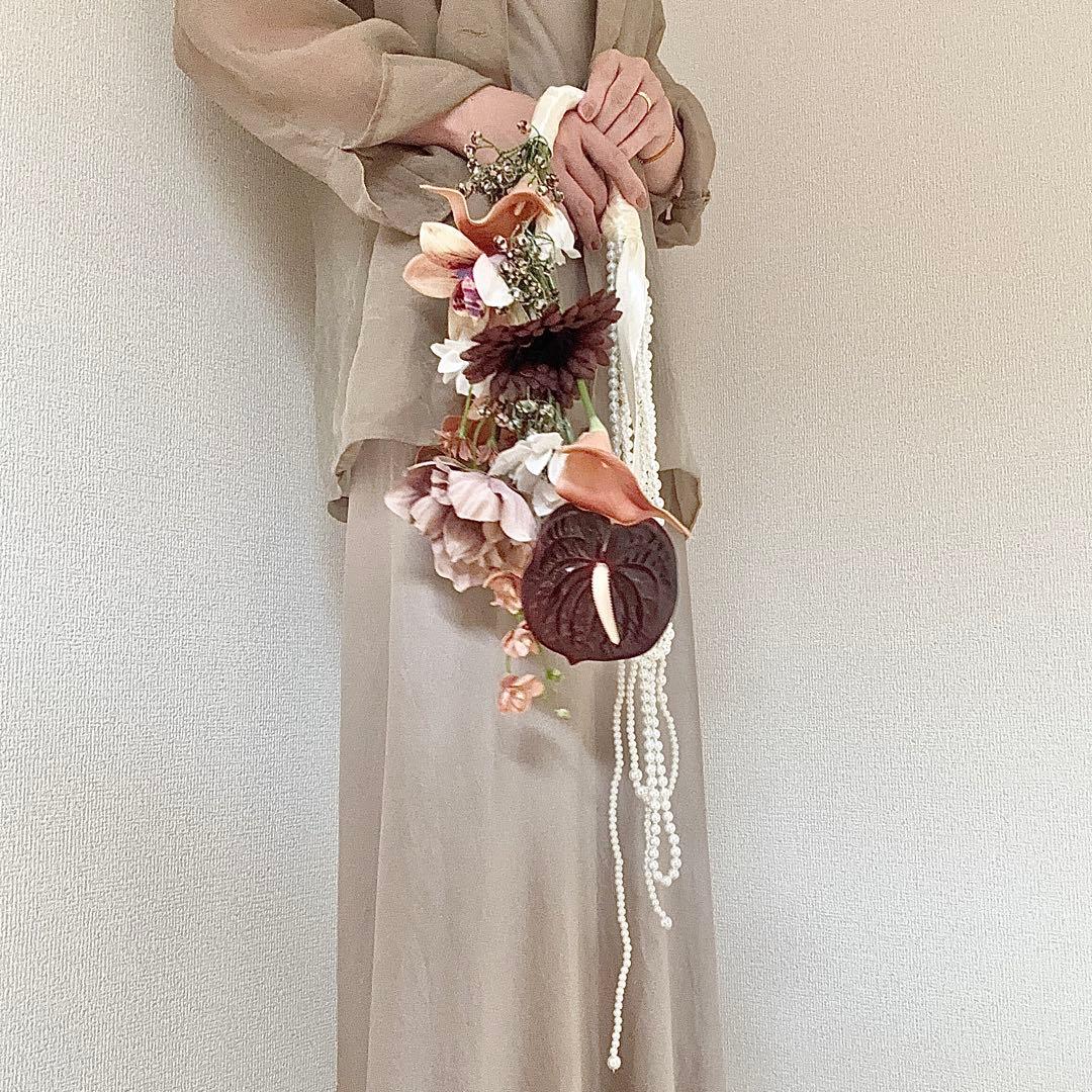 m i t o ◎　ブートニアセット　結婚式　韓国風ブーケ