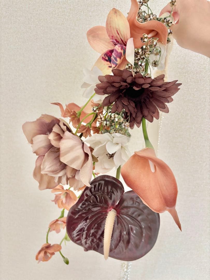 m i t o ◎　ブートニアセット　結婚式　韓国風ブーケ