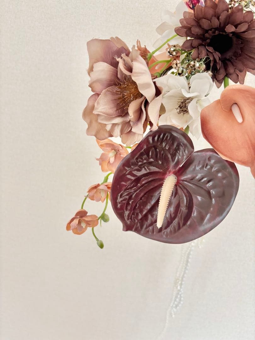 m i t o ◎　ブートニアセット　結婚式　韓国風ブーケ