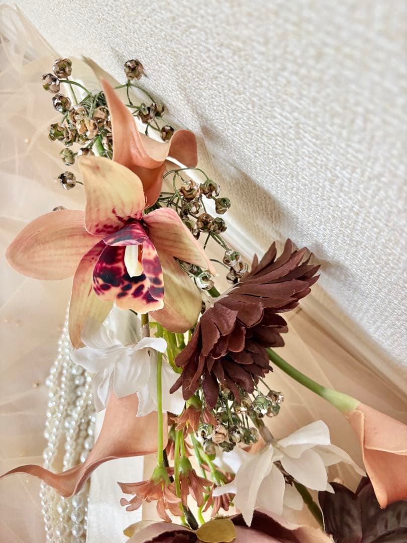 m i t o ◎　ブートニアセット　結婚式　韓国風ブーケ