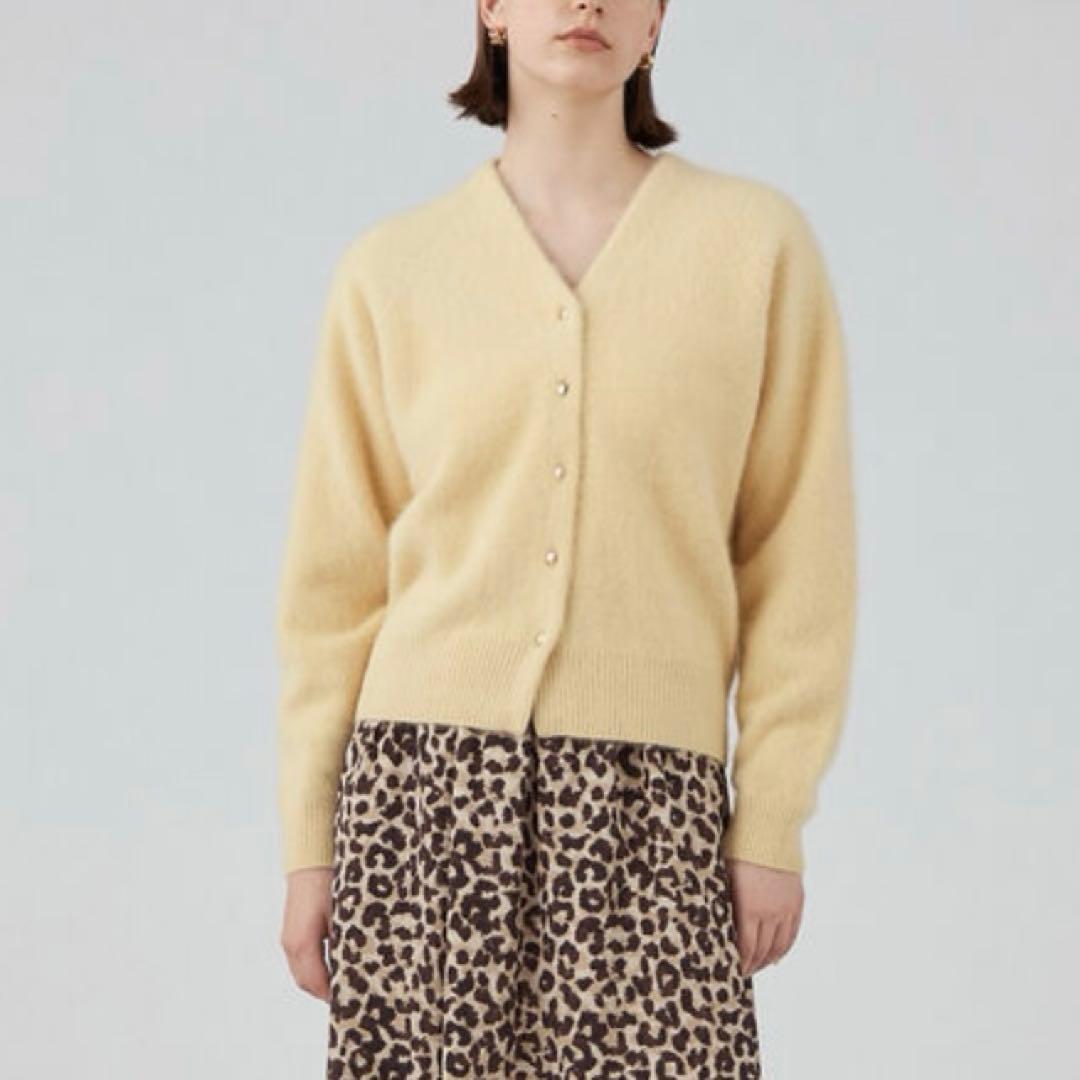 ballsey 24年　フラッフィーヤーン Vネックカーディガン　近年モデル