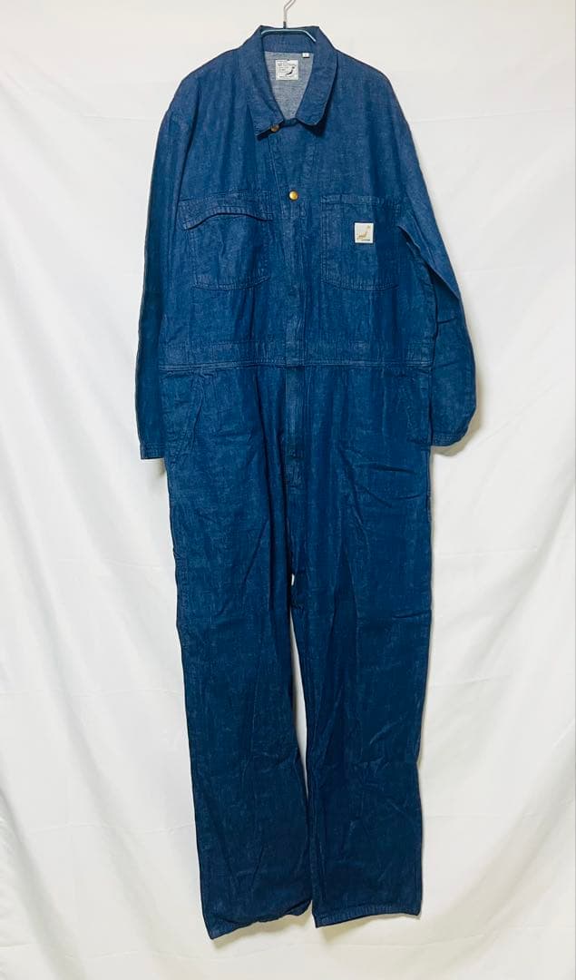 【極美品】オアスロウ（orSlow）デニムオーバーオール　つなぎ　オールインワン