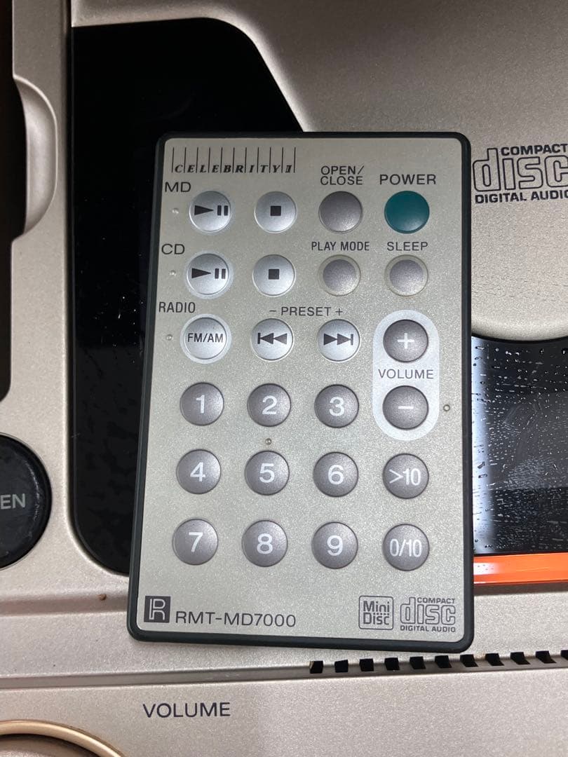 【1000台限定】ソニーMD-7000 セレブリティⅡ 30周年記念ステレオ