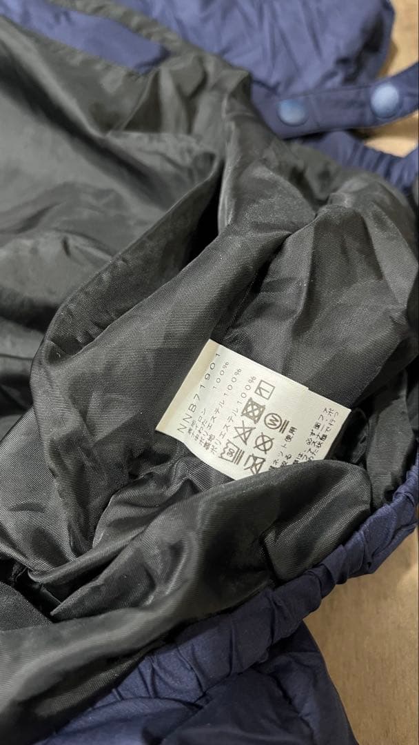 THE NORTH FACE 抱っこ紐 ベビーシェルブランケット ネイビー　双子