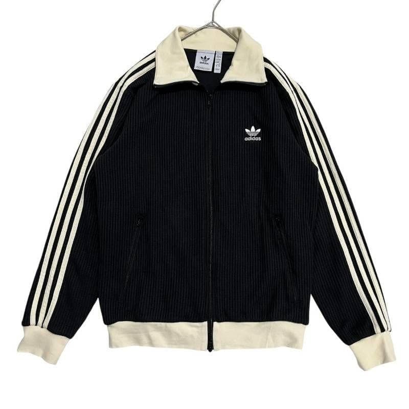 ☆8289 adidas ワッフル クラシック トラックトップ ブラック XL