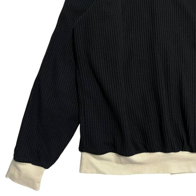 ☆8289 adidas ワッフル クラシック トラックトップ ブラック XL