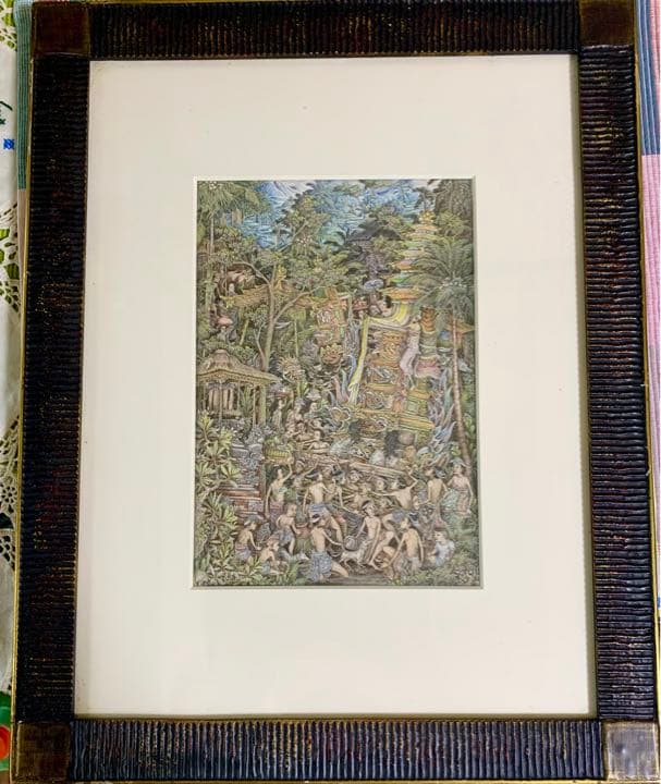 バリ　絵画　ウブド　オダラン