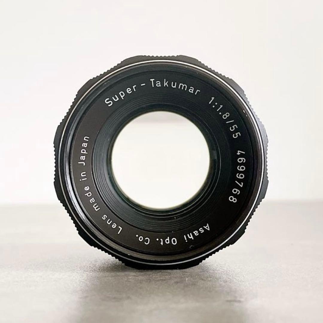 【多重フレア】 Super Takumar 55mm f1.8 整備済 m42