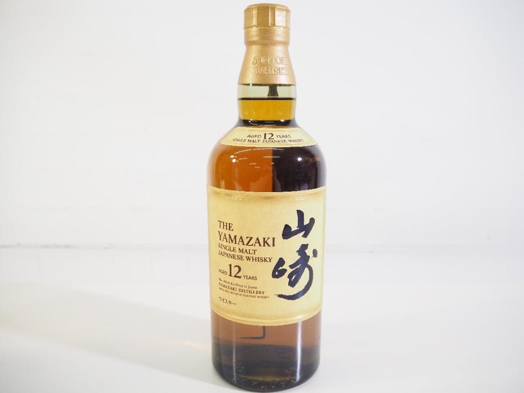 【未開栓】山崎 12年 シングルモルトウイスキー 700ml