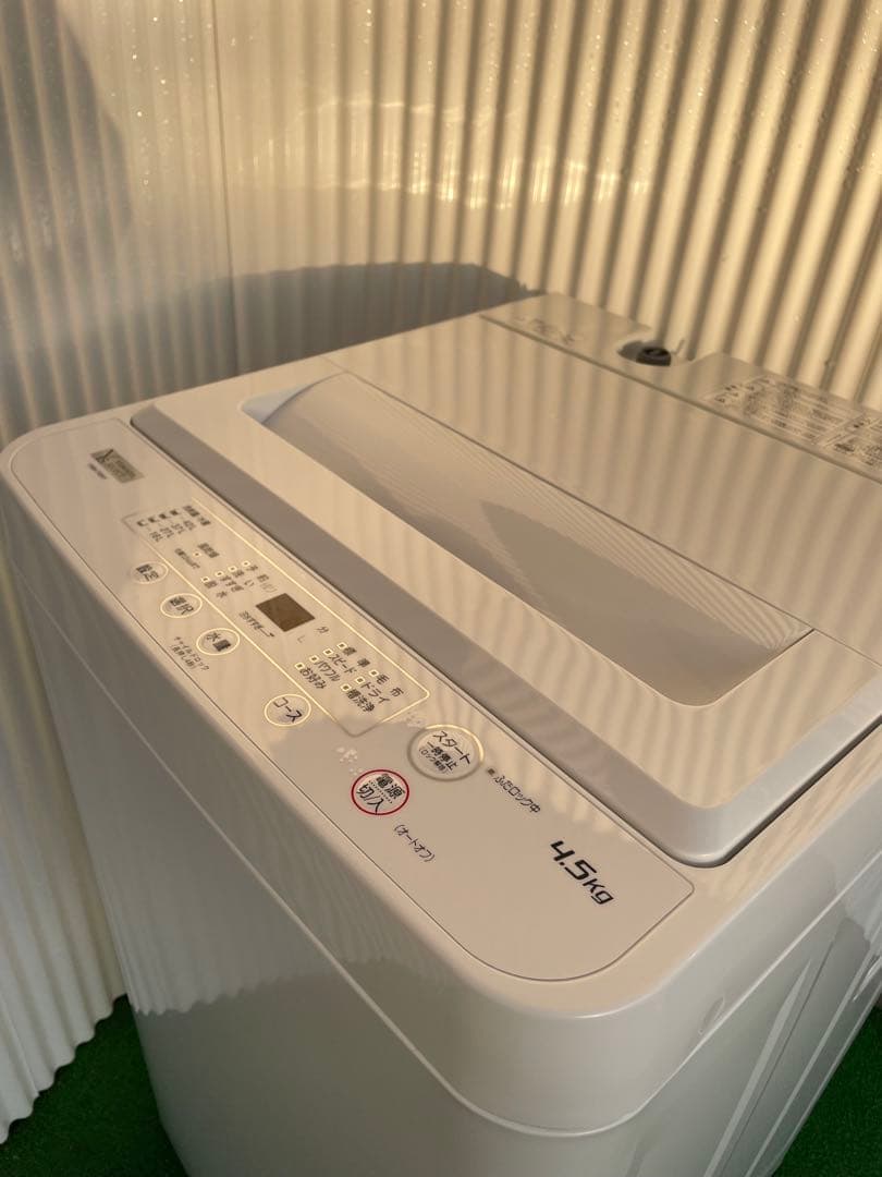 910 ヤマダセレクト おしゃれホワイト 4.5kg洗濯機 一人暮らし 単身