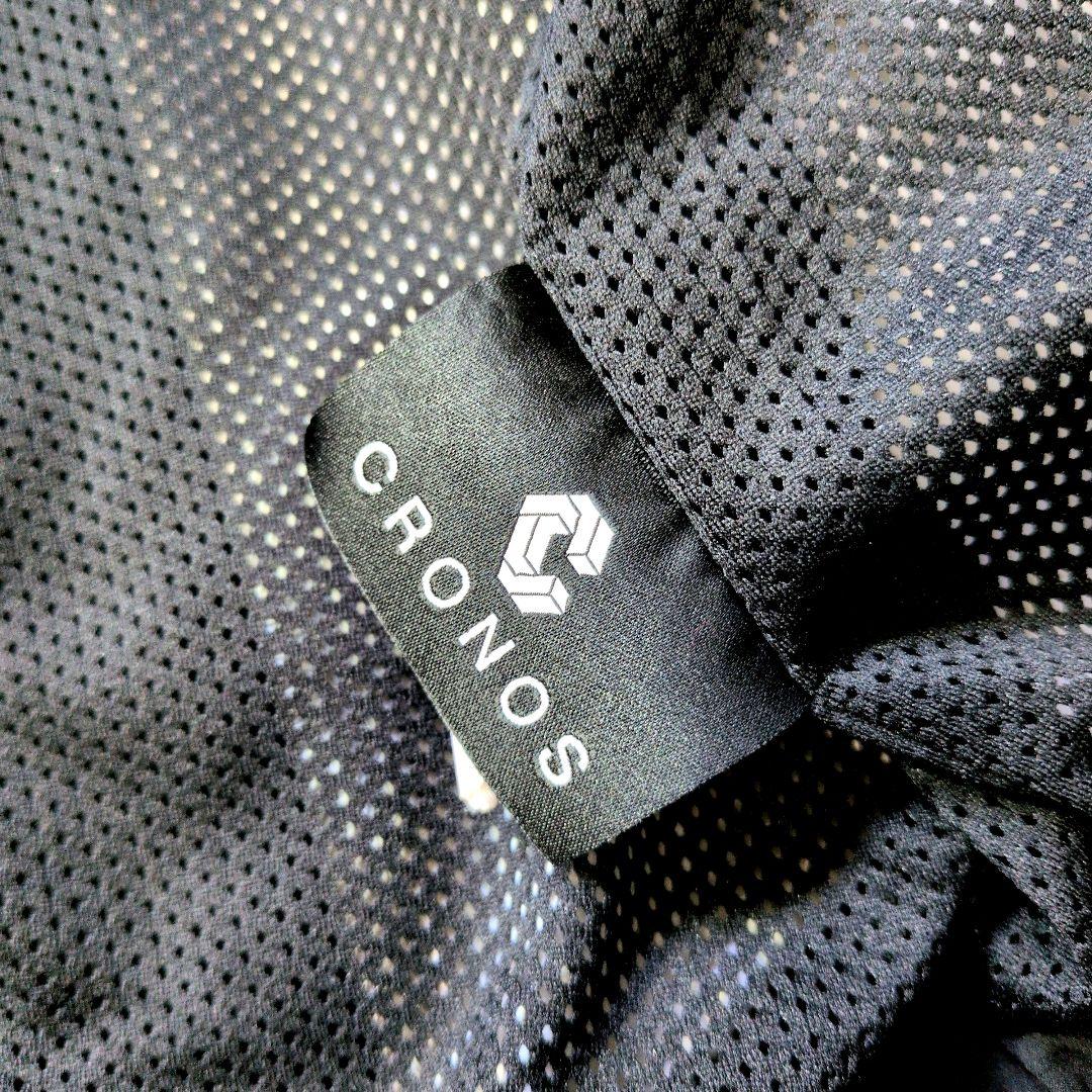 【極美品】CRONOS クロノス ナイロンジャケット XL 黒 撥水 メッシュ