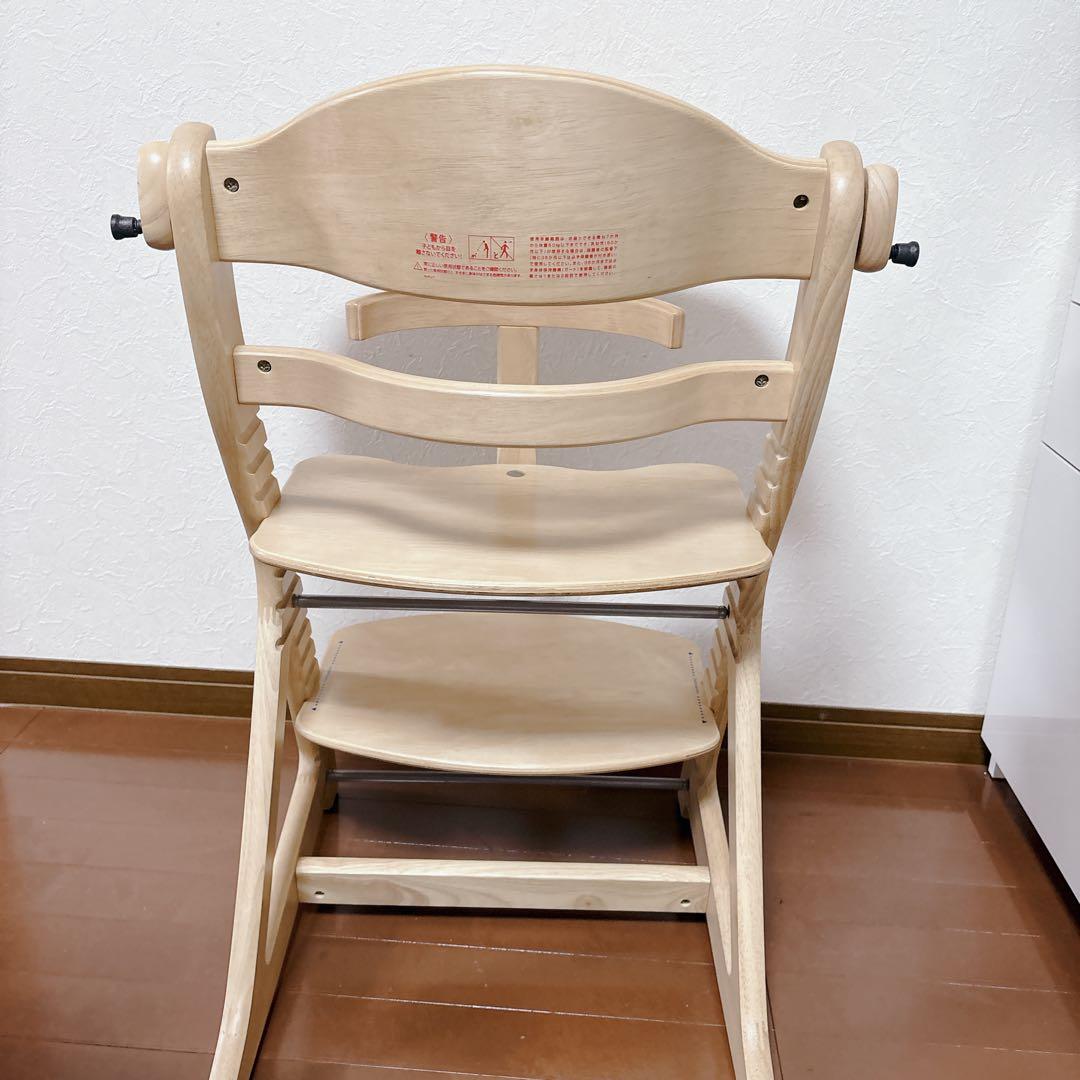 【極美品】大和屋 すくすくチェアプラス テーブル＆ガード付