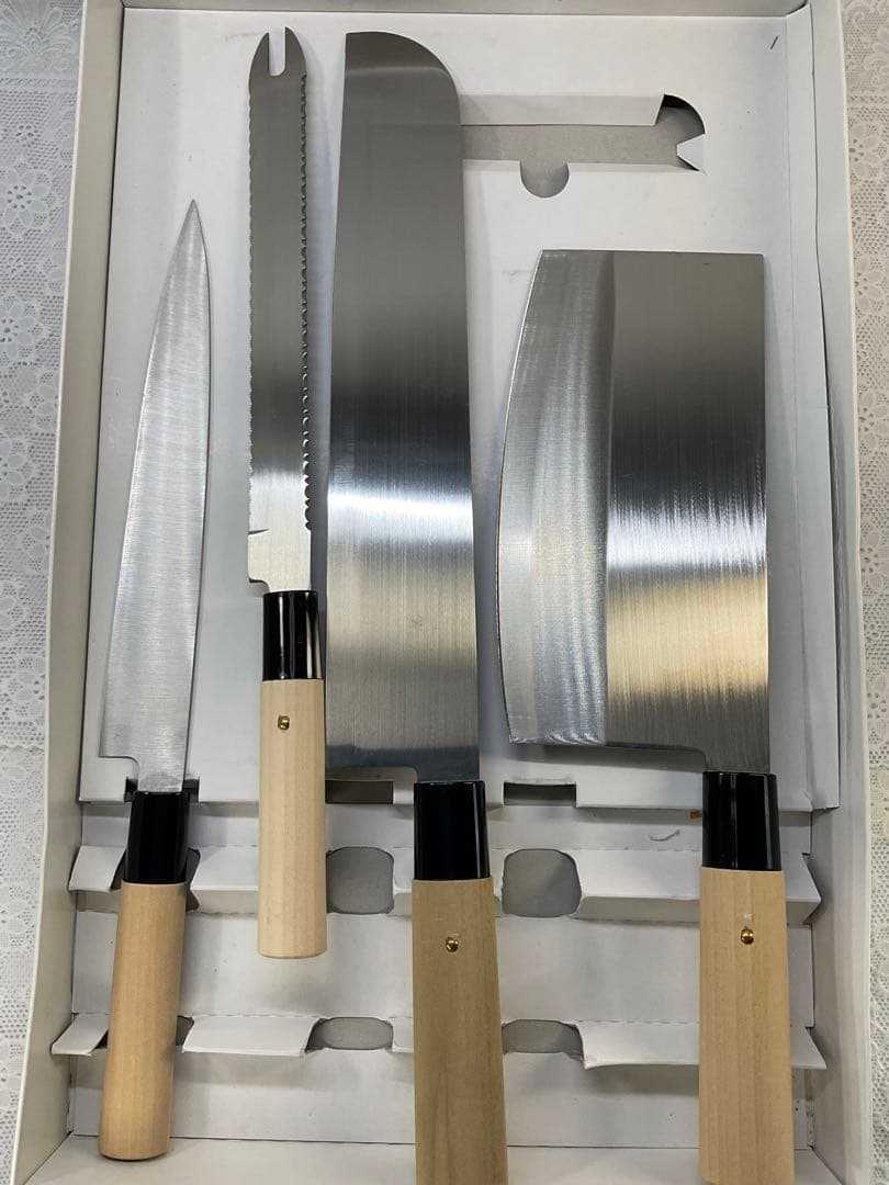 包丁4本セット 関刃物　関宗景