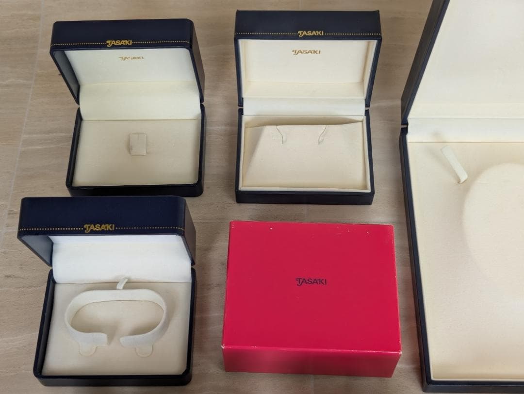 まとめ売り　TASAKI 　田崎　空き箱　ケース　セット　指輪　ネックレス