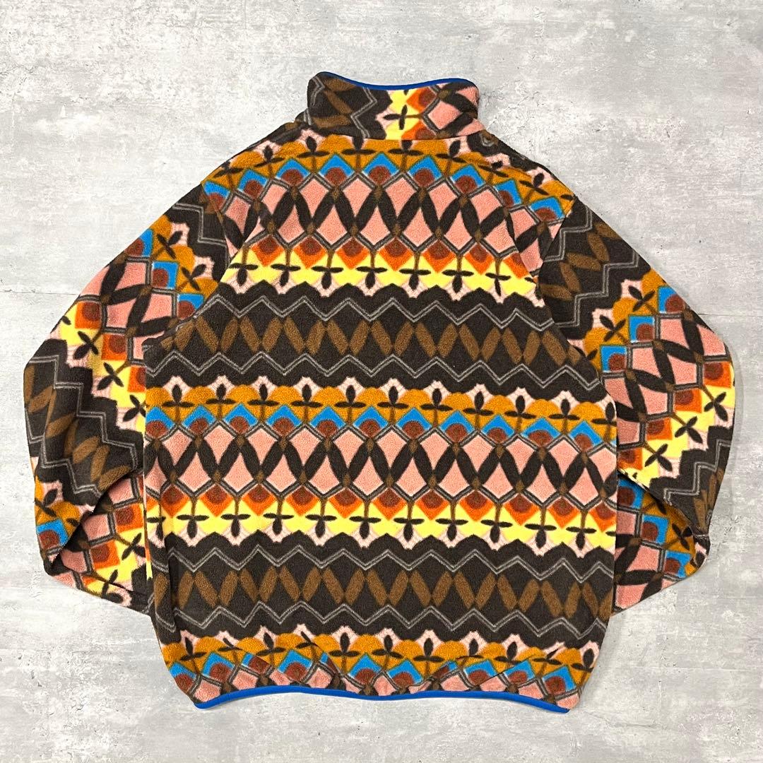 patagonia Fleece SYNCHILLA Snap-T 総柄