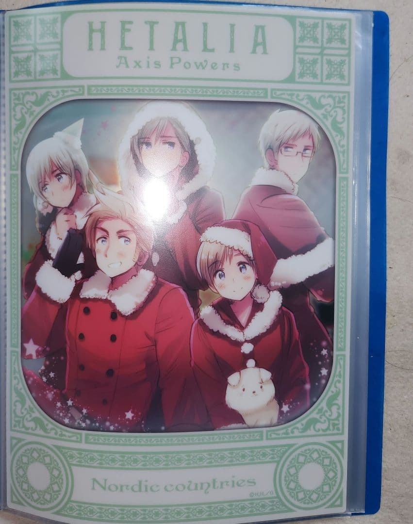 ヘタリア トレーディングクリアポスター 8枚セット