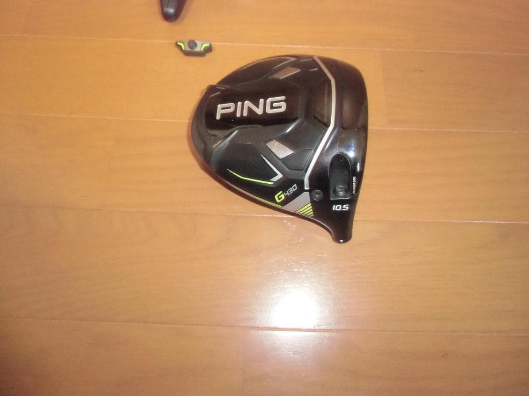 PING G430 10.5°　ヘッド／ヘッドカバー付