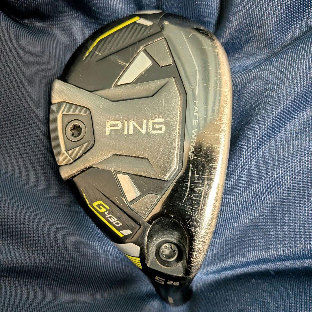 PING G430 ハイブリッド 5U 26° 純正シャフト