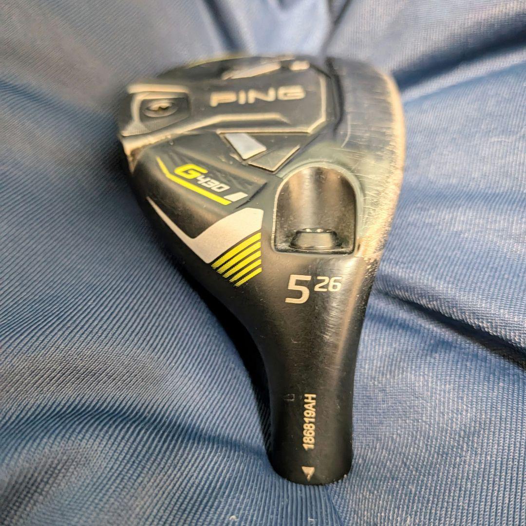 PING G430 ハイブリッド 5U 26° 純正シャフト
