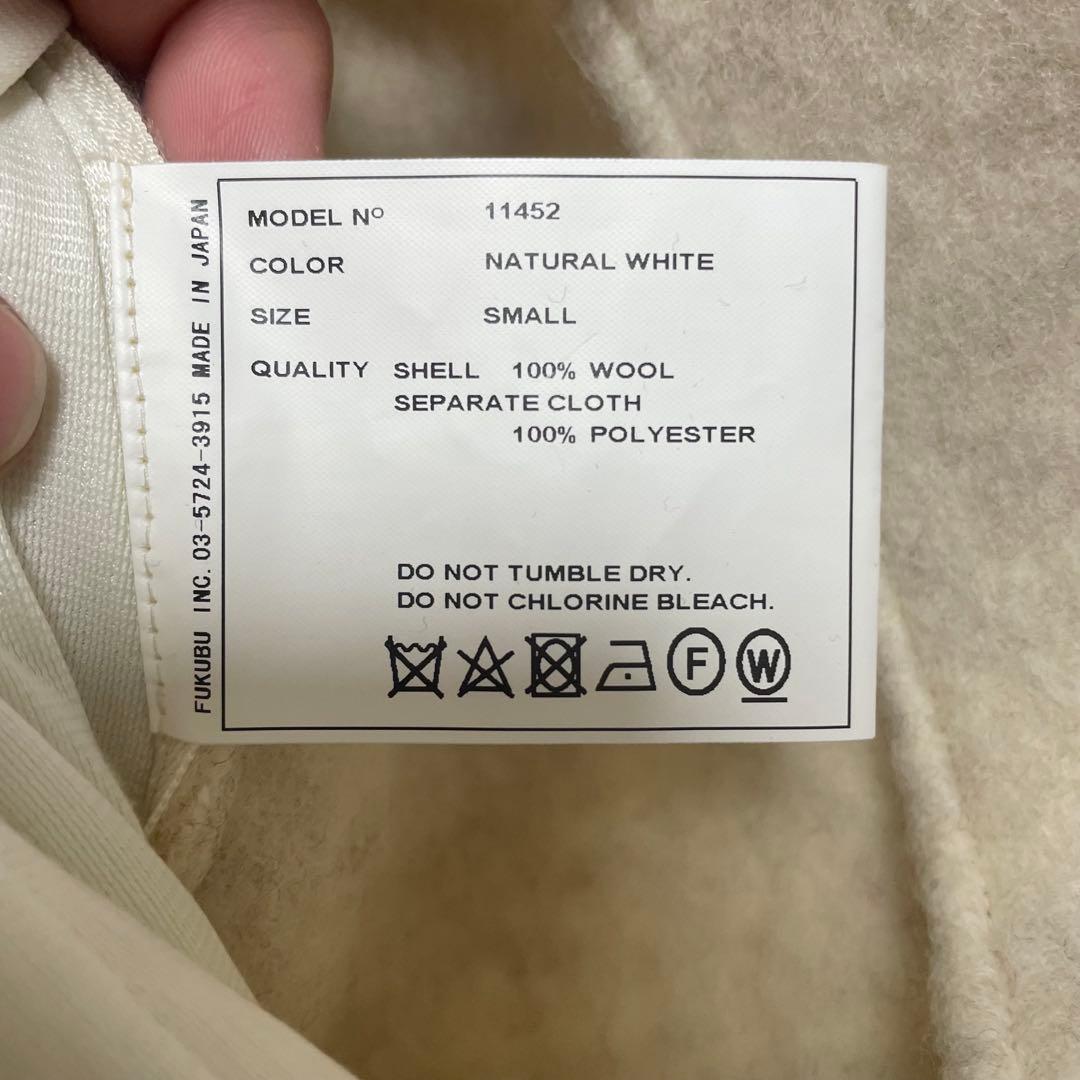 YAECA WOOL VEST ウール ジップ ベスト S 11452 ヤエカ