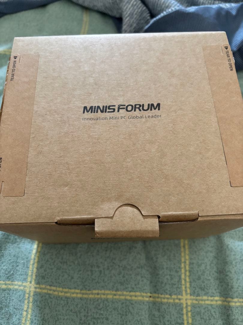 MINIS FORUM ミニPC シルバー 本体