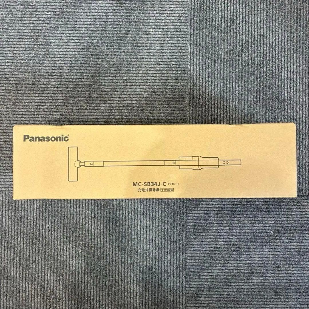 新品パナソニックスティッククリーナーコードレス サイクロンMC-SB34J-C