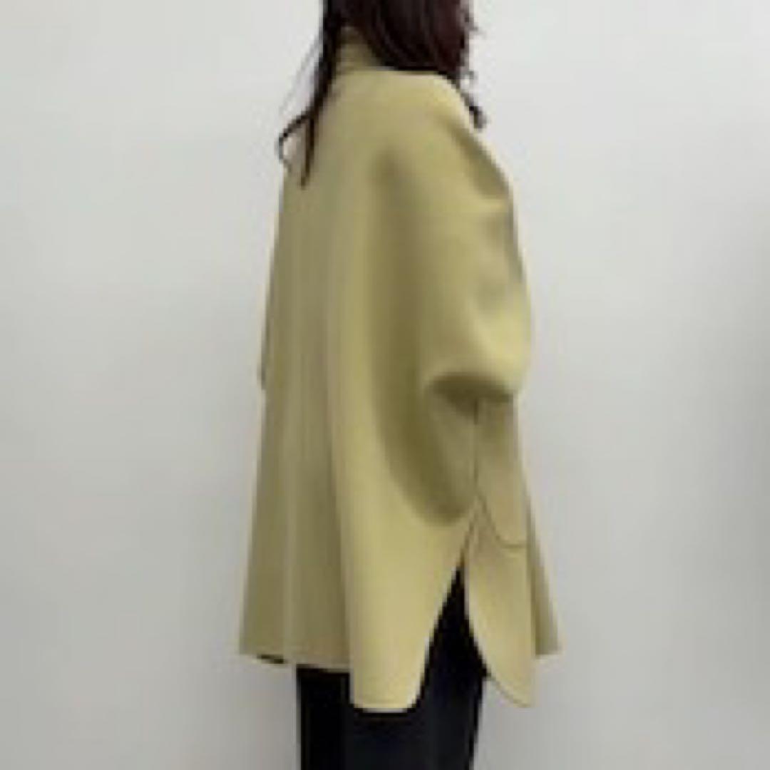 CLOCHE クロッシェ ウールポンチョコート552-84504