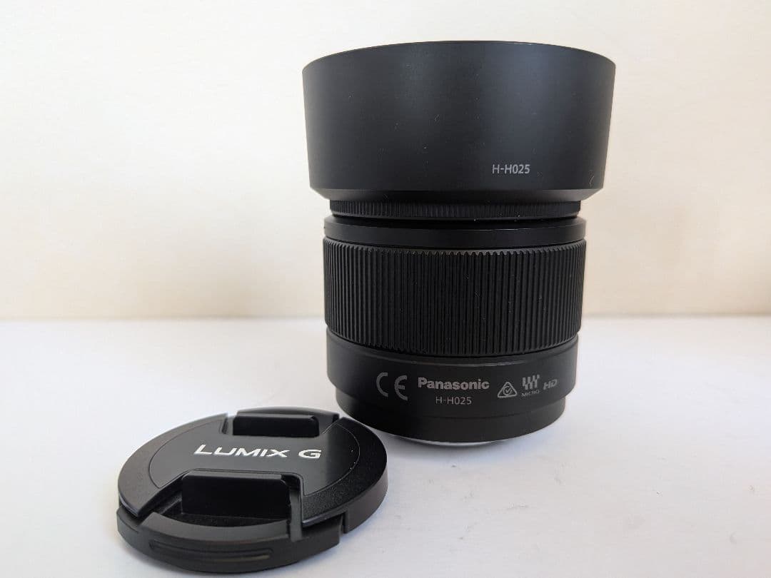 ♥美品♥「LUMIX G 25mm/F1.7 ASPH.」単焦点レンズ