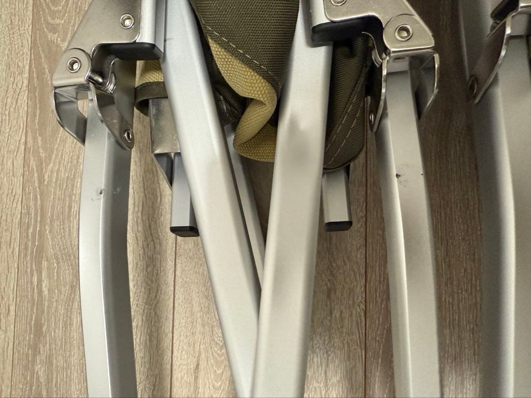  peak ローチェア30 カーキ　2脚セット