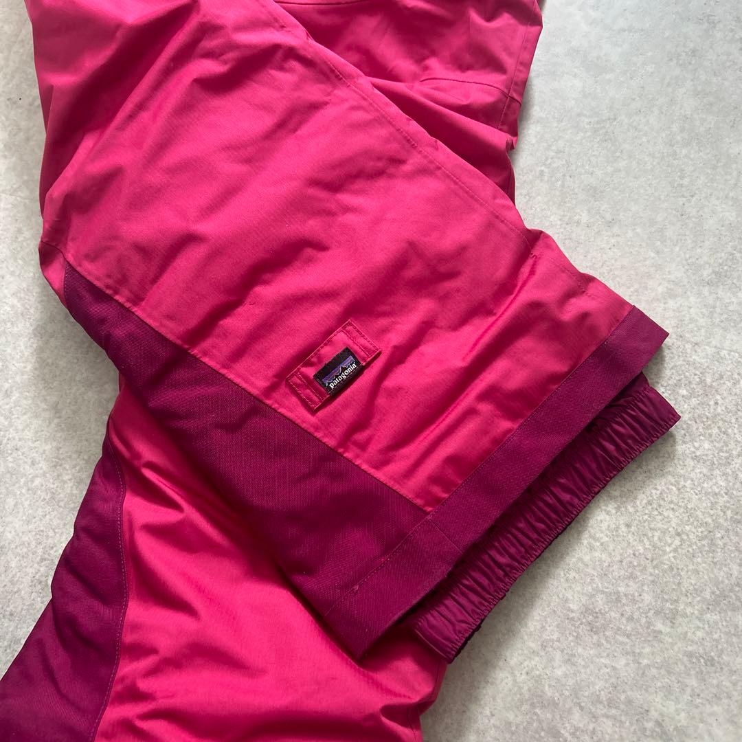 Patagonia スキーウェア 下 ピンク キッズ パンツ L 12 150