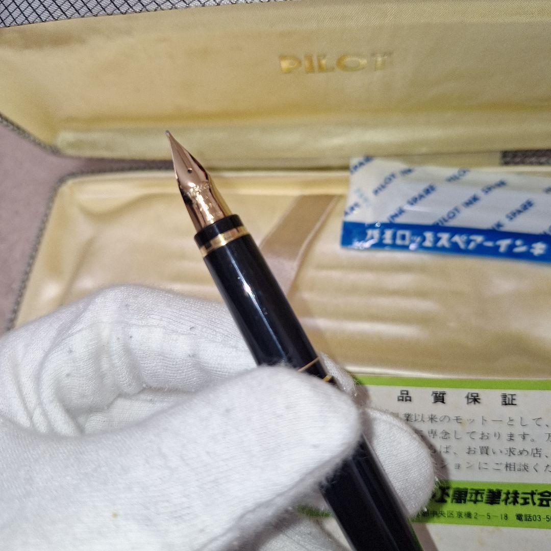 PILOTパイロット 14金万年筆 14K-585新品未使用レトロ希少