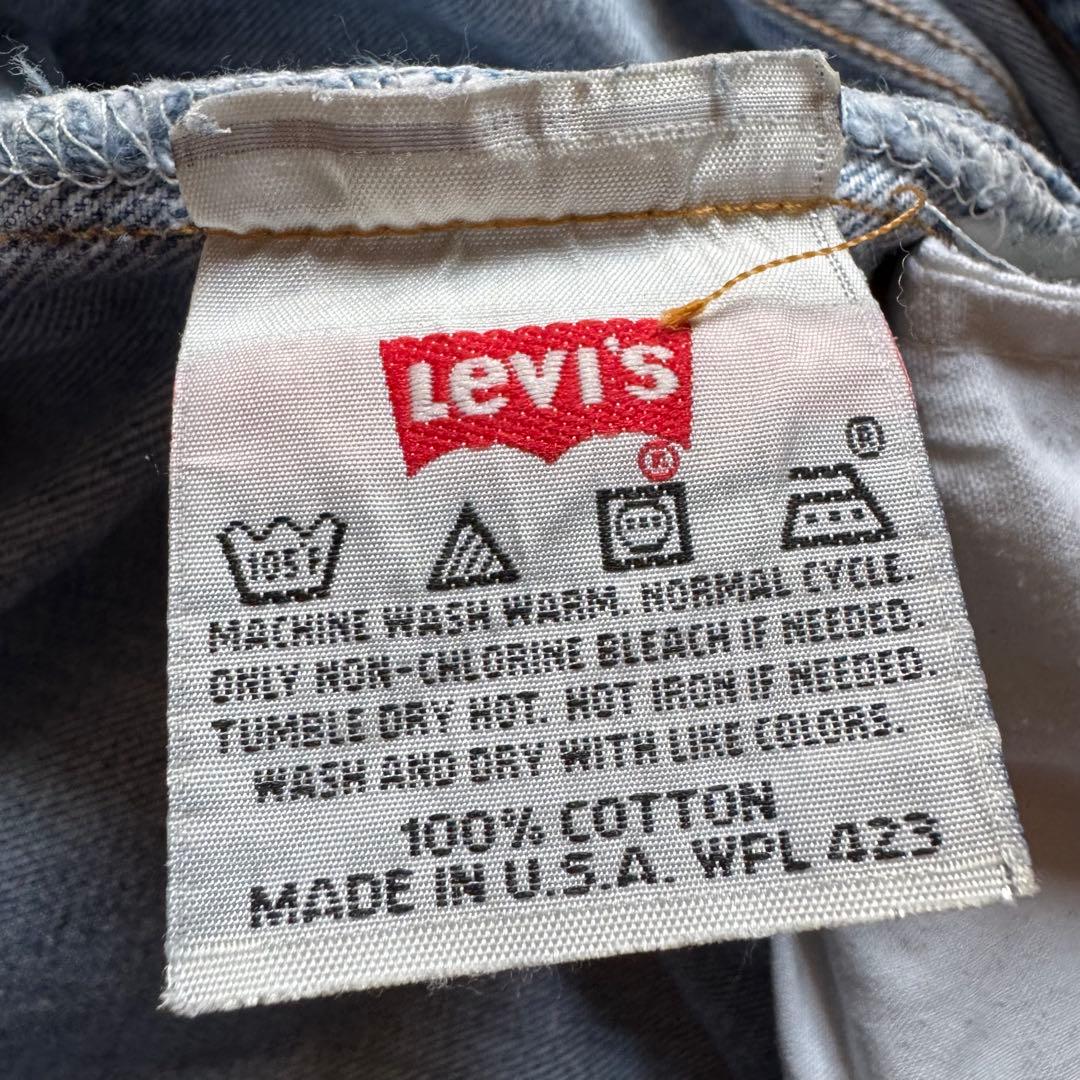 【90s】Levi's 501 USA製 ストーンウォッシュ W36 L30
