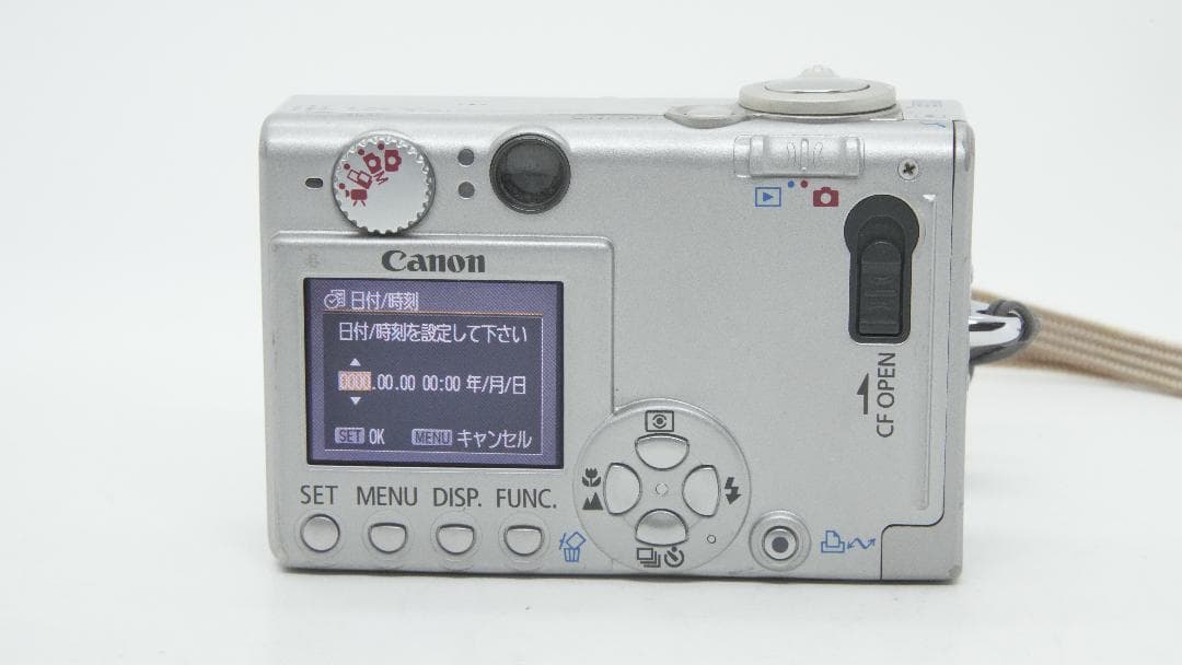 【A3253】 Canon IXY Digital 500 シルバー キャノン