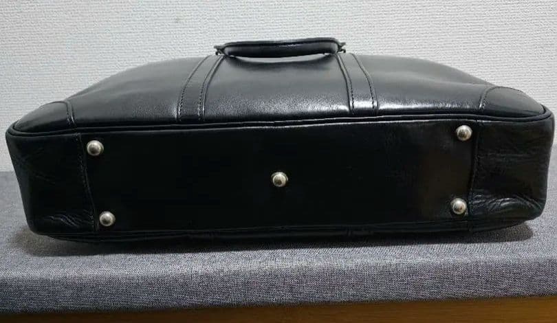 万双　ブリーフケース　シモーネ　ブラック