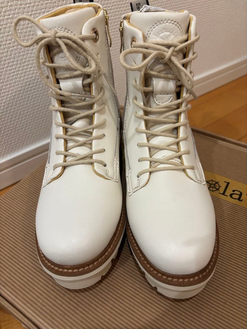 bussola ブソラ　ブーツ　本革　35