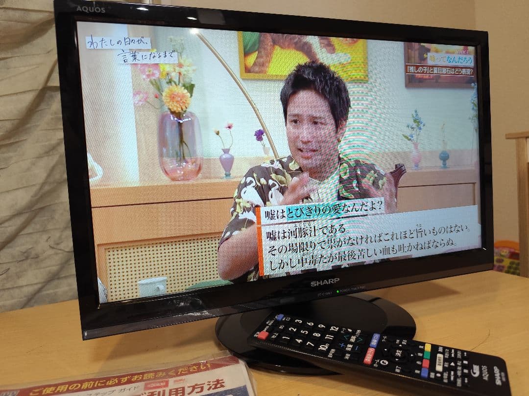 SHARP AQUOS 19インチ液晶テレビ 2T-C19AD