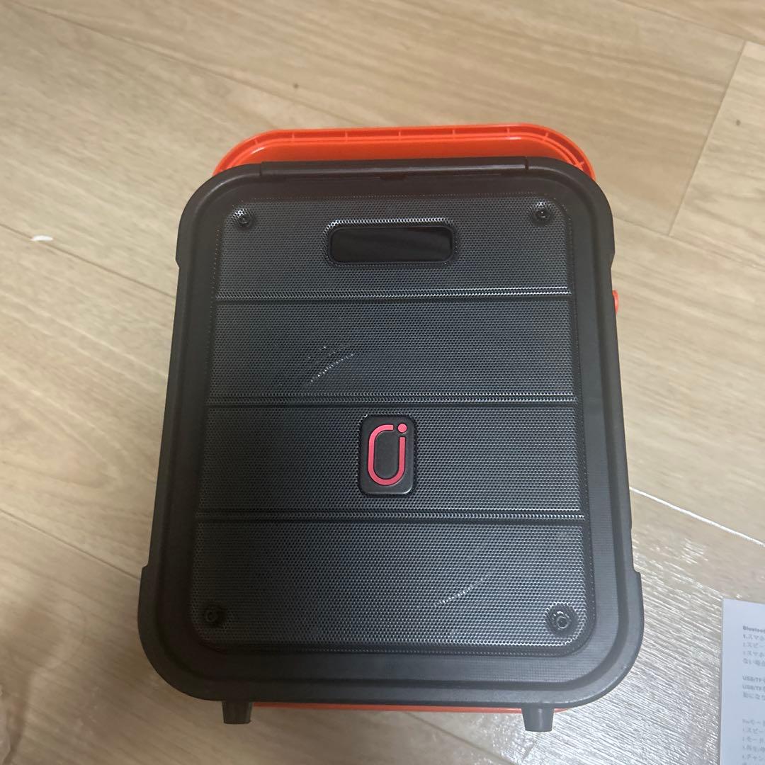 JYX ポータブルスピーカー　マイク付き