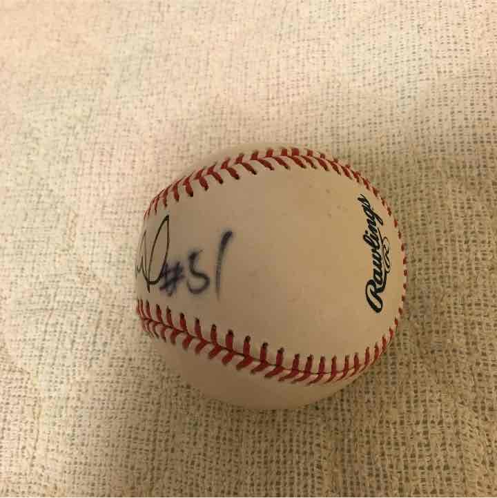 イチローの直筆サインボール